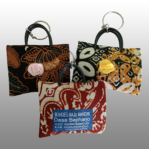 Gantungan Kunci Kain Perca Murah